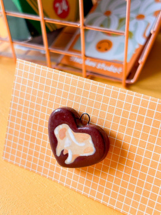 I Heart Teeth in Chocolate | Pendant