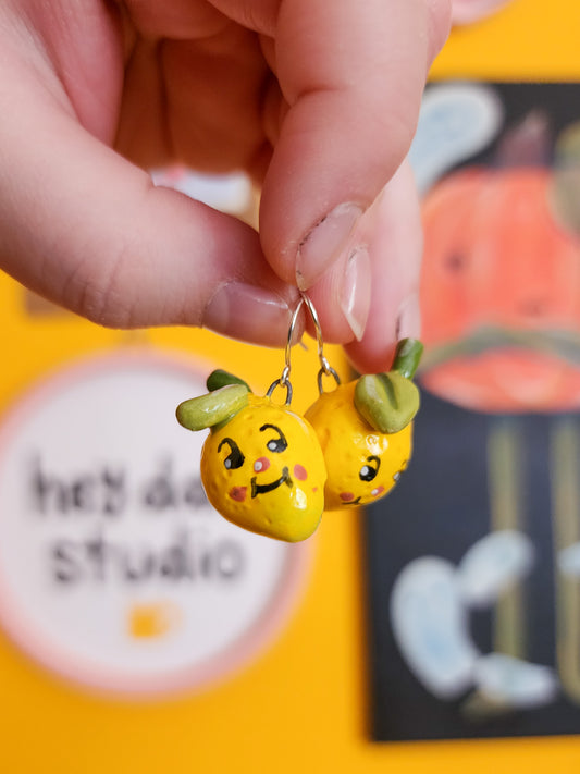 Happy Lemon Earrings