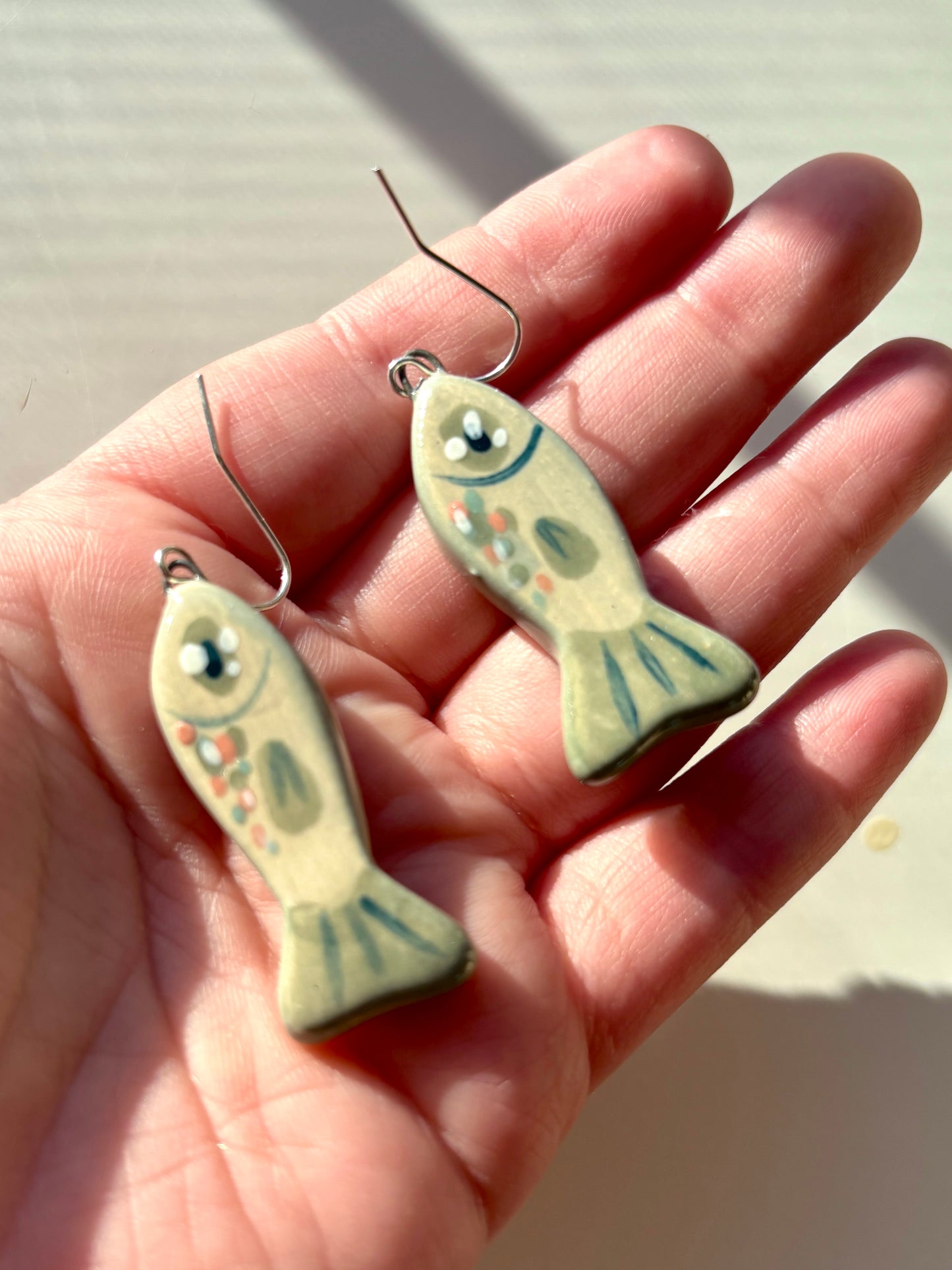 Fishes | Double Sided Earrings