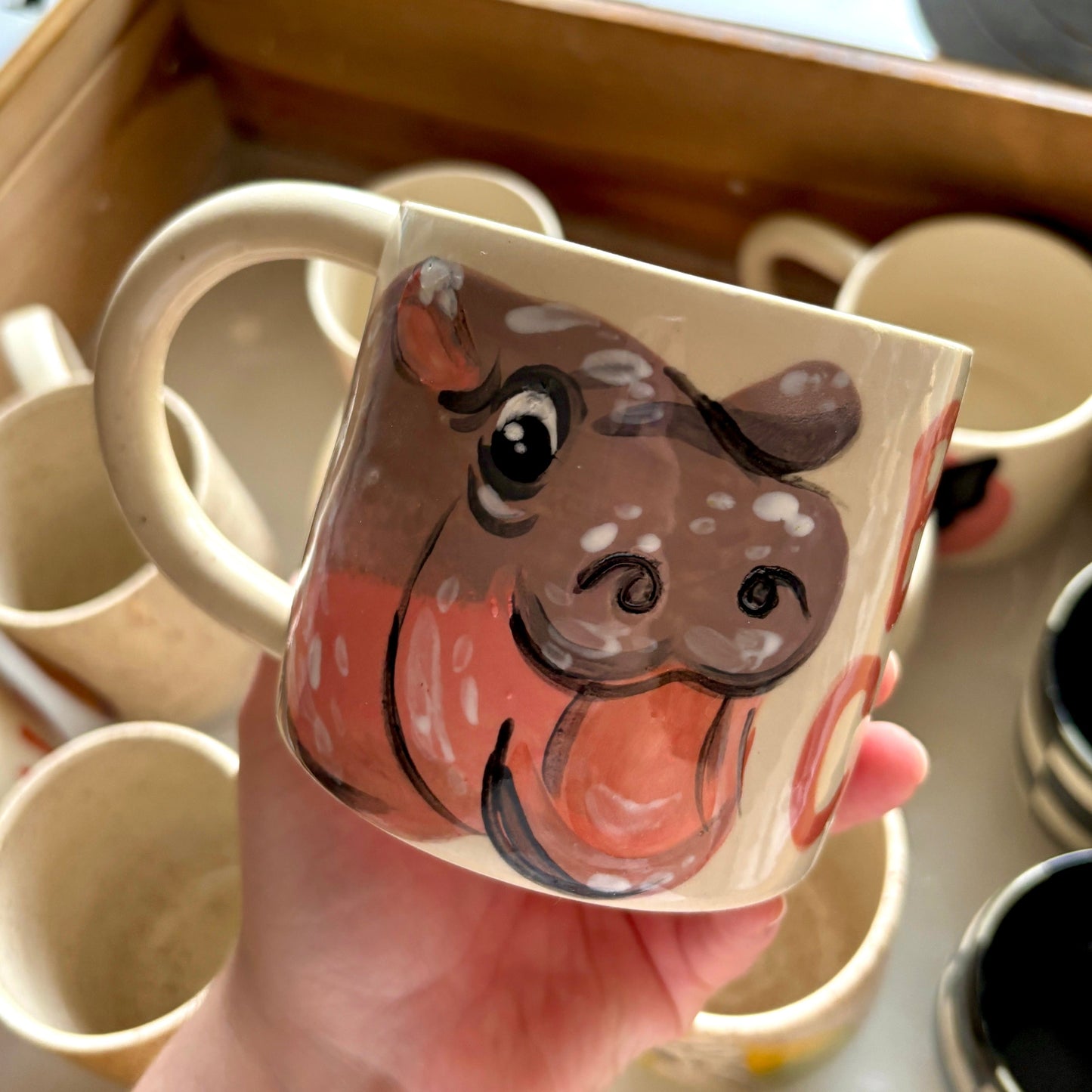 Moo Deng Be Chaotic | 14 oz Mug